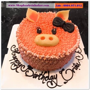 Bánh Sinh Nhật Con Heo Tuổi Hợi- Y32